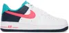 Nike Air Force 1 "90's Neon" Sneakers In White/racer Pink-thu