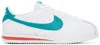 Nike Cortez Sneakers In White And Blue In White/dusty Cactus-c