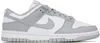 Nike White & Gray Dunk Low Next Nature Sneakers In White/lt Smoke Grey