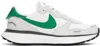 Nike White & Gray Phoenix Waffle Sneakers In Summit White/stadium