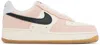 Nike White & Pink Air Force 1 '07 Sneakers In Arctic Orange/off No