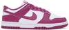 Nike Dunk Low Next Nature Sneaker In White/hot Fuchsia