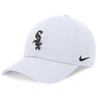Nike White Chicago White Sox Evergreen Club Adjustable Hat