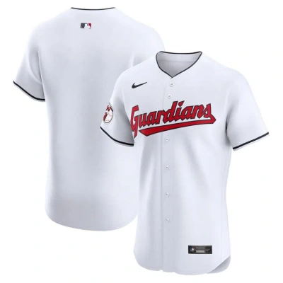 Nike White Cleveland Guardians Home Elite Jersey