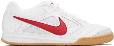 NIKE WHITE GATO SNEAKERS