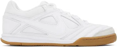 NIKE WHITE GATO SNEAKERS