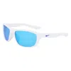 Nike White Injected Sunglasses In White