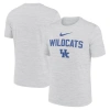Nike Men's White Kentucky Wildcats Campus Slant Velocity Performance T-shirt In Gray