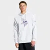 Nike White Minnesota Vikings Sideline Alt 2 Tight Coverage Performance Pullover Hoodie In White