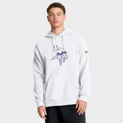 Nike White Minnesota Vikings Sideline Alt 2 Tight Coverage Performance Pullover Hoodie