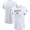 Nike White New Orleans Saints 2024 Salute To Service Legend Performance T-shirt In White