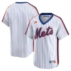 Nike White New York Mets Throwback Cooperstown Collection Limited Jersey