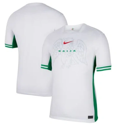 Nike Nigeria 2024 Stadium Home  Men's Dri-fit Soccer Replica Jersey In White