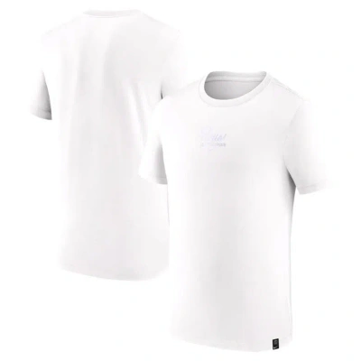 Nike White Paris Saint-germain Premium Essential T-shirt