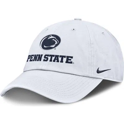 Nike White Penn State Nittany Lions 2025 Sideline Club Adjustable Hat