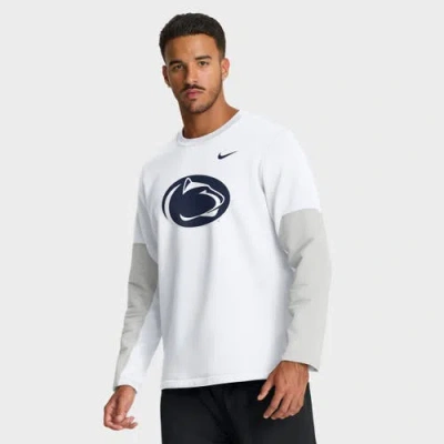 Nike White Penn State Nittany Lions 2025 Sideline Coach Performance Long Sleeve T-shirt
