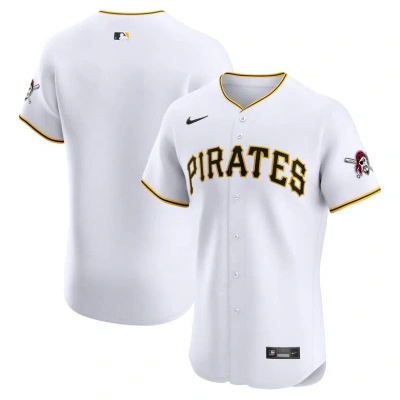 Nike White Pittsburgh Pirates Home Elite Jersey