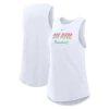 Nike White San Diego Padres City Connect Tricode High Neck Performance Tank Top In White