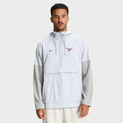 Nike Texas Anorak  Men's College 1/2-zip Hooded Jacket In White