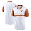 Nike Texas Longhorns Primetime Campus Vapor  Men's Dri-fit College Polo In White