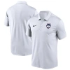Nike White Uconn Huskies Victory Solid Performance Polo In White