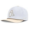Nike White/cream Baltimore Orioles Pro Performance Snapback Hat