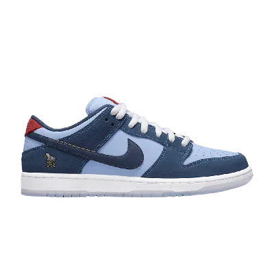 Pre-owned Nike Why So Sad? X Dunk Low Sb 'the Predatory Bird' In Blue