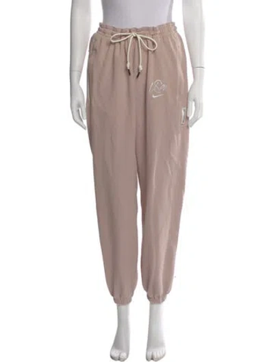 Pre-owned Nike Wide Leg Pants In Pink