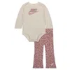 Nike Wild Warmth Baby (0-9m) Bodysuit And Leggings Set In Multi