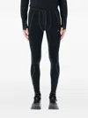 Nike Wildsee Drawstring Leggings In Black