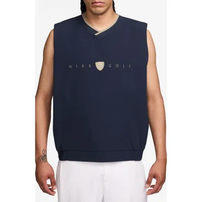 Nike Wind Dri-fit Oversize Vest In Blue
