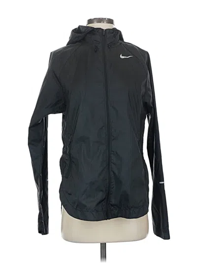 Pre-owned Nike Windbreaker Jacket In Black