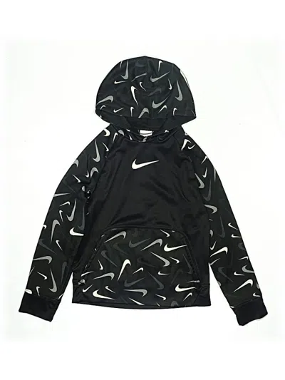 Pre-owned Nike Kids' Windbreaker Jacket In Black