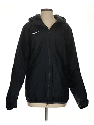 Pre-owned Nike Windbreaker Jacket In Black