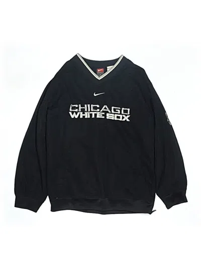 Pre-owned Nike Kids' Windbreaker Jacket In Black