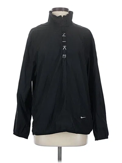 Pre-owned Nike Windbreaker Jacket In Black