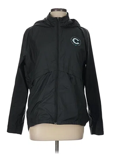 Pre-owned Nike Windbreaker Jacket In Black
