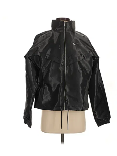Pre-owned Nike Windbreaker Jacket In Black