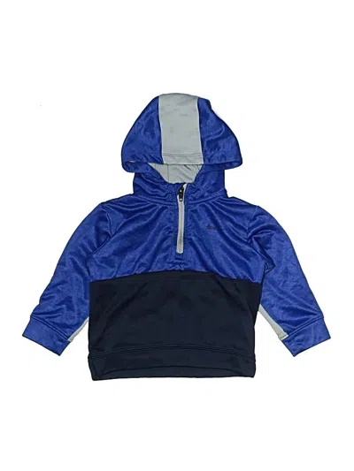 Pre-owned Nike Kids' Windbreaker Jacket In Blue