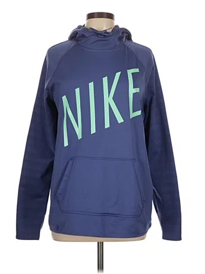 Pre-owned Nike Windbreaker Jacket In Blue