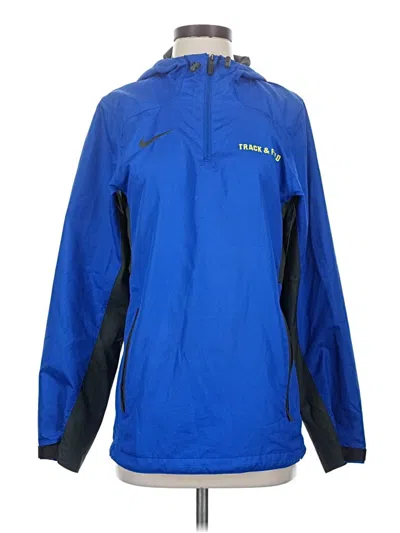 Pre-owned Nike Windbreaker Jacket In Blue