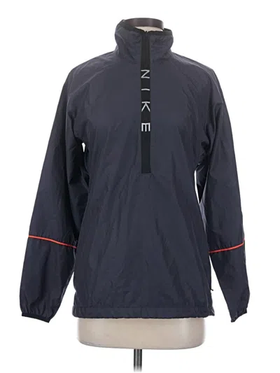 Pre-owned Nike Windbreaker Jacket In Blue
