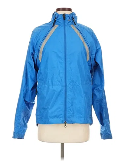 Pre-owned Nike Windbreaker Jacket In Blue