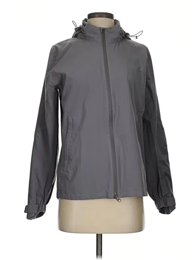 Pre-owned Nike Windbreaker Jacket In Gray