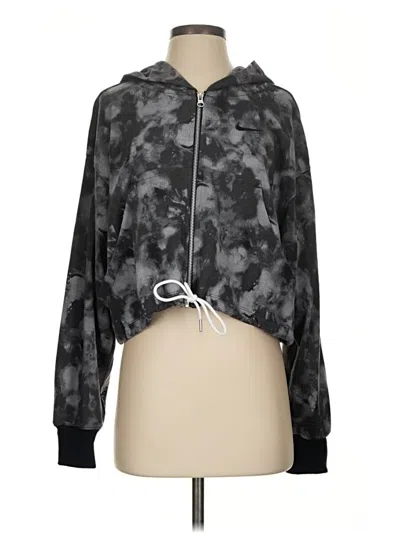 Pre-owned Nike Windbreaker Jacket In Gray