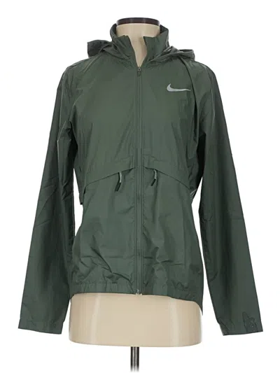 Pre-owned Nike Windbreaker Jacket In Green
