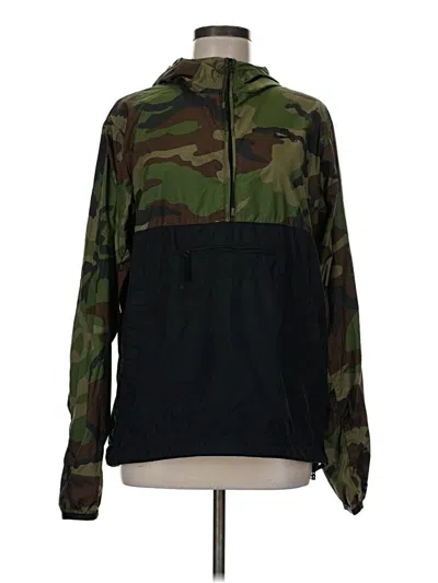 Pre-owned Nike Windbreaker Jacket In Green