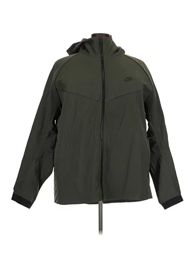 Pre-owned Nike Windbreaker Jacket In Green