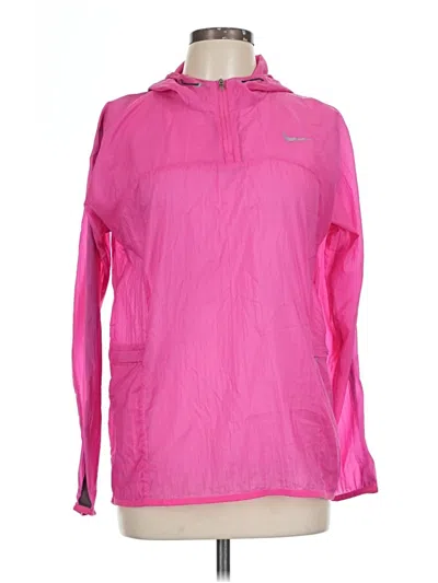 Pre-owned Nike Windbreaker Jacket In Pink