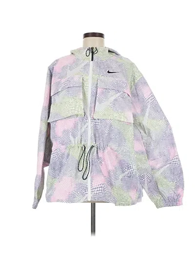 Pre-owned Nike Windbreaker Jacket In Purple